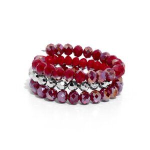 Paparazzi Pressed in silver square fittings, a collection of black rhinestones j